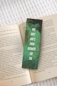 For The Swifties: Show Business Bookmark