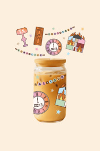 Eras Countdown Glass Tumbler