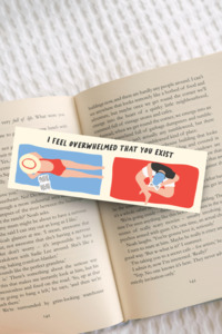 Bookmarks: I Feel Overwhelmed Bookmark