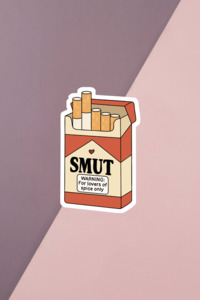 Bookish Babes: Smut Addiction Sticker