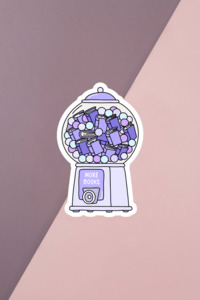 Books Gacha Sticker