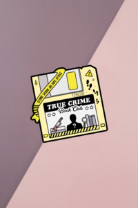 Bookish Babes: True Crime Disk Sticker