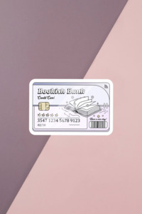 Bookish Babes: Bookish Bank Sticker