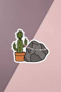 Just Married Sticker