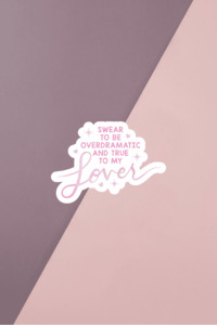 Pop Culture Stickers: Lover Inspired Sticker