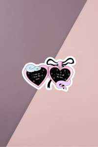 Pop Culture Stickers: Rep Locket Sticker