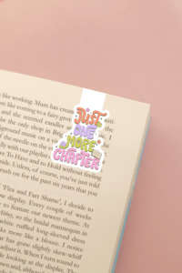 Just One More Chapter Magnetic Bookmark