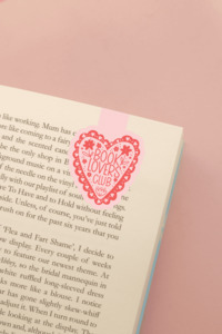 Book Lovers Club Magnetic Bookmark