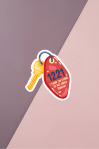 Heated Rivalry Inspired Stickers: 1221 Sticker