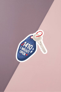 I Might Open Sticker