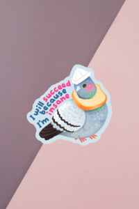 Mental Health Stickers: I Will Suceed Sticker