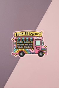 Under 20: Bookish Express Sticker