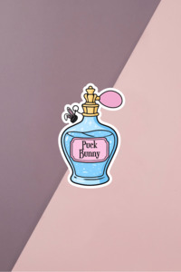 Under 20: Puck Bunny Perfume Sticker