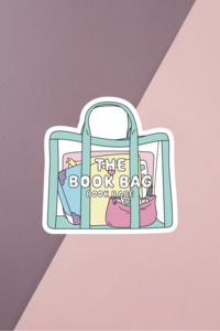 The Book Bag Sticker