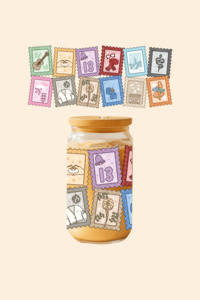For The Swifties: Era Stamps Glass Tumbler