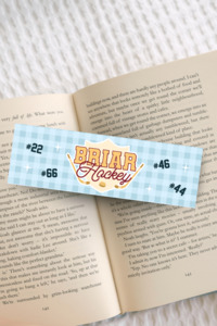 Stationery: Briar Hockey Bookmark