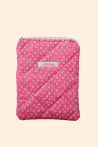 E Reader Sleeves: Dark Pink Stardust E-Reader Sleeve