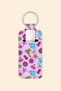 Zara Summer - Lip Balm Holder Keychain