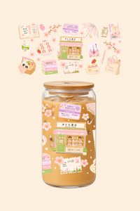 Glass Tumblers: Tokyo Bookstore Glass Tumbler
