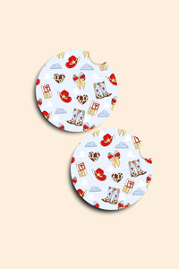 Car Accessories: TS5 - 2 Pack Car Coasters
