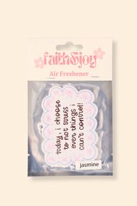 Car Accessories: Today I Choose To Not Stress - Air Freshener