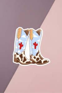 TS5 Boots Sticker