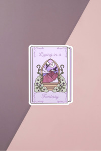 Living In A Fantasy Sticker