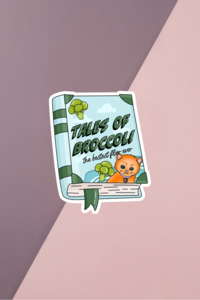 Tales Of Broccoli Sticker