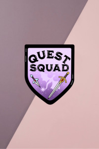 Quest Squad Sticker