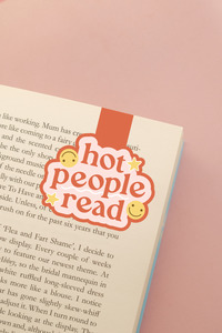 Magnetic Bookmarks: Hot People Read Magnetic Bookmark