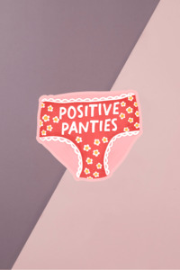 Positive Panties Sticker