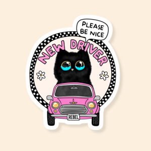 New Driver - Car Bumper Sticker