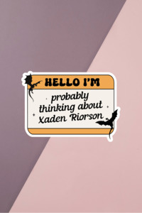 Xaden Riorson Sticker