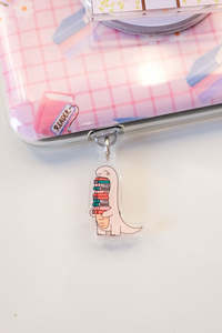 Kindle Kobo Charms: Book Dino Kindle/Kobo Charm