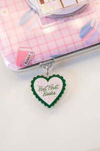 Kindle Kobo Charms: But First Books Kindle/Kobo Charm