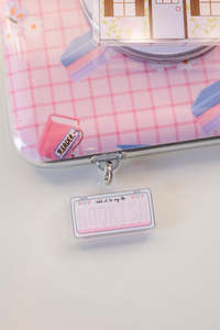 Kindle Kobo Charms: Bookish Plate Kindle/Kobo Charm