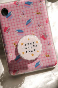 All Minus Stickers: Book Lovers Club Magnetic Grip