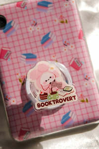 All Minus Stickers: Booktrovert Magnetic Grip
