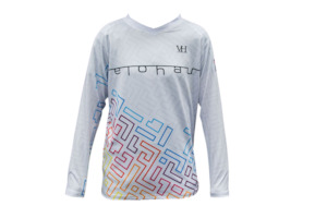 Accessories collection: Velohaus Tetris White racing shirt