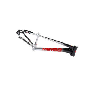 Bmx: Meybo 2025 HSX Alloy Bmx Race Frame Black/Red/Grey