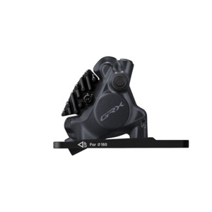 SHIMANO GRX Hydraulic Disc Brake BR-RX410-F 2-Piston Flat mount Front Black