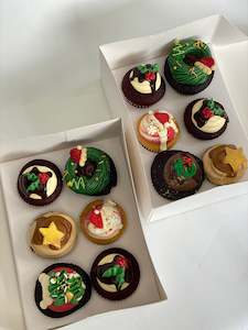 christmas: 6PACK CHRISTMAS CUPCAKES