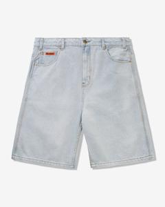 Shorts: Butter Goods - Baggy Denim Shorts - Light Blue