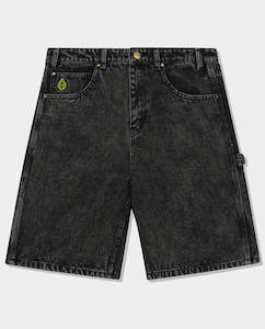 Shorts: Butter Goods - Weathergear Denim Shorts - Faded Black