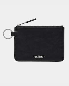 Wallets: Carhartt WIP - Vegas Zip Wallet - Black/White