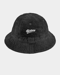 Vic - Player Cord Bucket Hat - Black