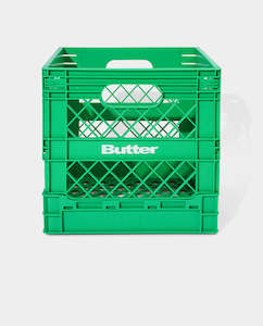Lifestyle: Butter Goods - Collapsable Record Crate - Green