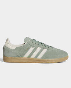 Adidas Originals: Adidas - Samba Shoe - Silver Green