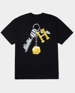 Huf: Huf - Keys To The City T-Shirt - Black