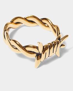 Huf: Huf - Barbed Wire Ring - Gold